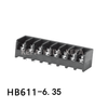 HB611-6.35 Barrier terminal block