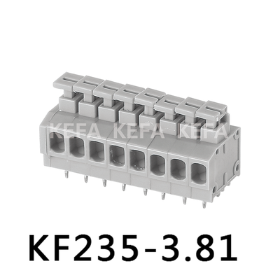 KF235-3.81  Spring type terminal block