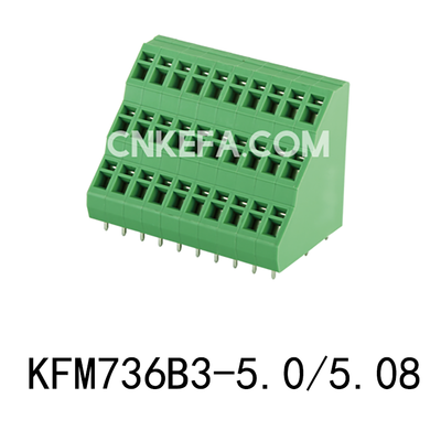 KFM736B3-5.0/5.08 Spring type terminal block