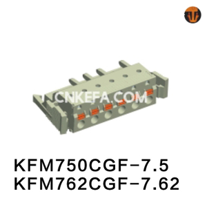 KFM750CGF-7.5/KFM762CGF-7.62 Pluggable terminal block