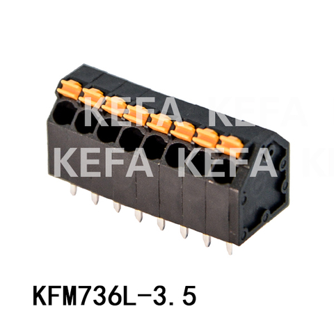 KFM736L-3.5 Spring type terminal block