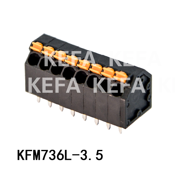 KFM736L-3.5 Spring type terminal block