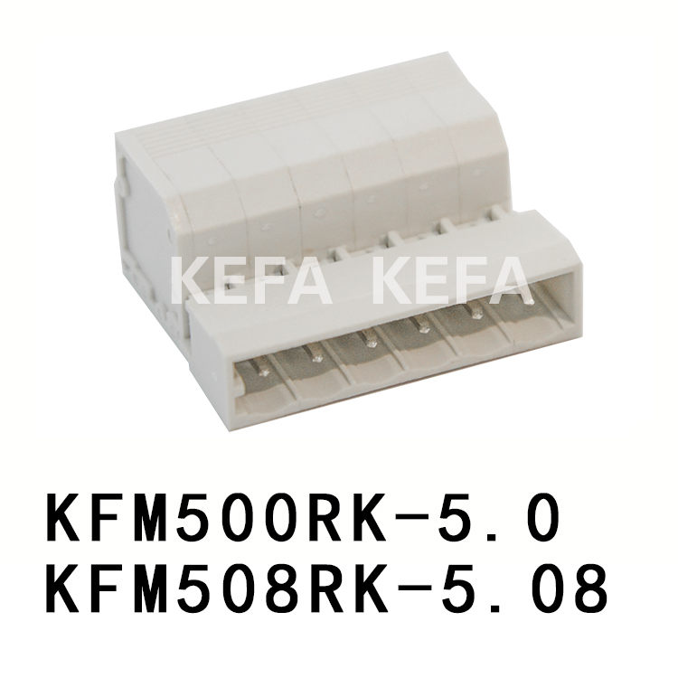 KFM500RK-5.0/KFM508RK-5.08 Pluggable terminal block