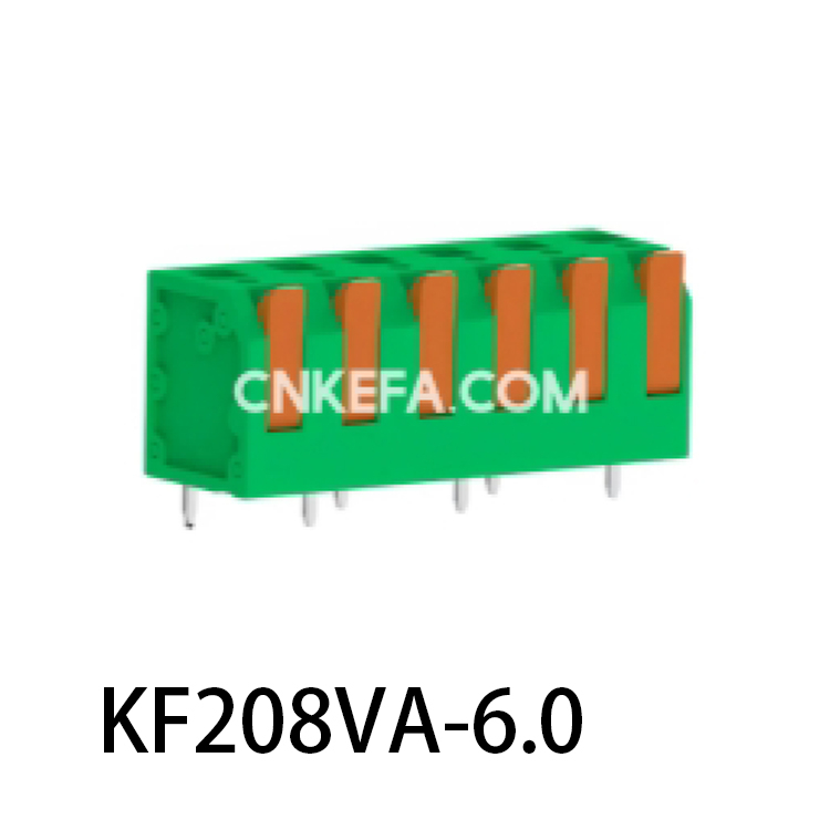 KF208VA-6.0 Spring type terminal block