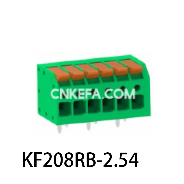 KF208RB-2.5/2.54 Spring type terminal block