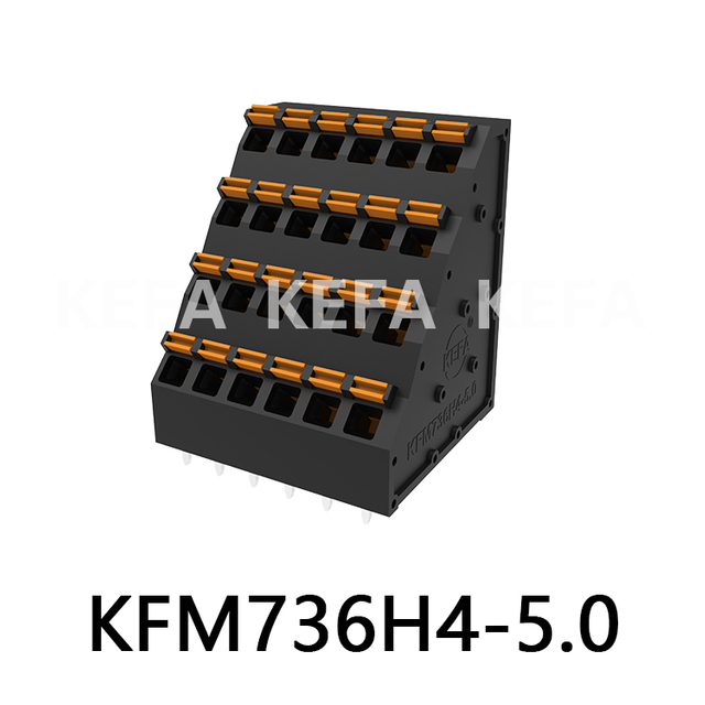 KFM736H4-5.0 Spring type terminal block