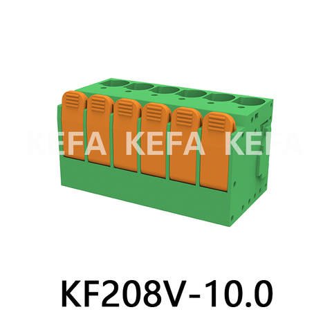 KF208V-10.0 Spring type terminal block