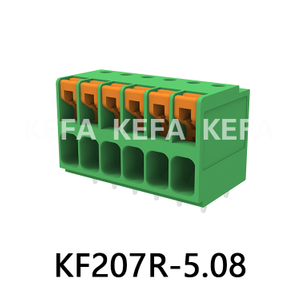 KF207R-5.08 Spring type terminal block