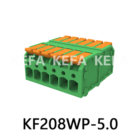 KF208WP-5.0 Spring type terminal block