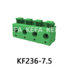 KF236-7.5 Spring type terminal block