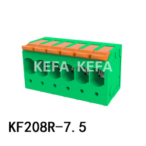 KF208R-7.5  Spring type terminal block
