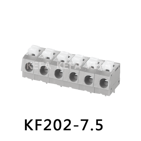KF202-7.5  Spring type terminal block