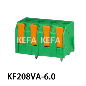 KF208VA-6.0 Spring type terminal block