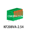 KF208VA-2.5/2.54 Spring type terminal block