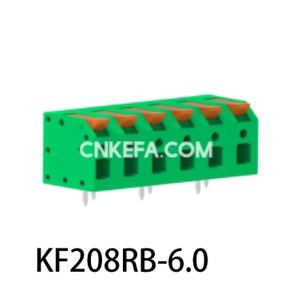 KF208RB-6.0 Spring type terminal block