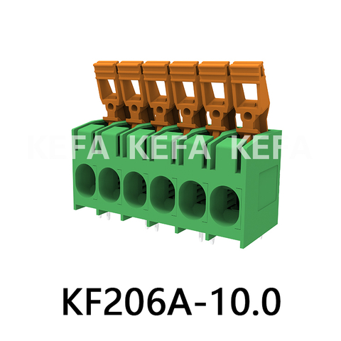 KF206A-10.0 Spring type terminal block