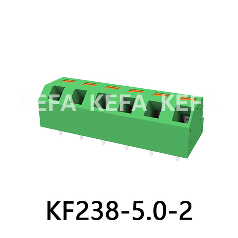 KF238-5.0-2 Spring type terminal block