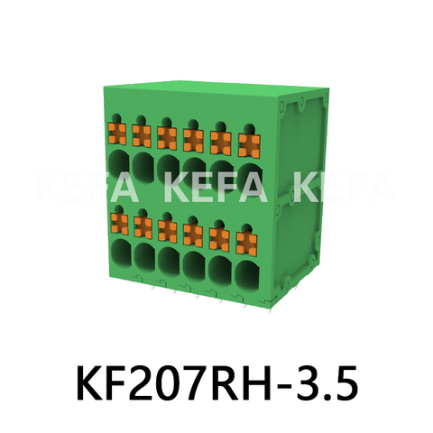KF207RH-3.5 Spring type terminal block