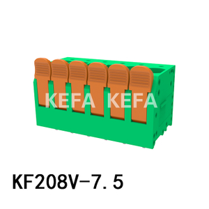 KF208V-7.5  Spring type terminal block