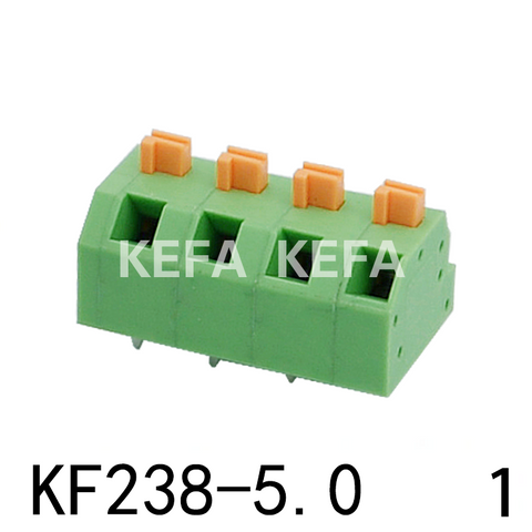 KF238-5.0-1 Spring type terminal block