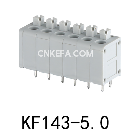 KF143-5.0 Spring type terminal block