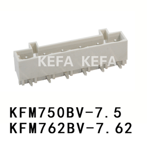 KFM750BV-7.5/KFM762BV-7.62 Pluggable terminal block