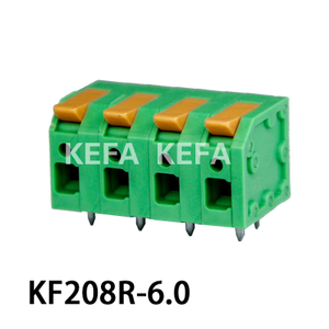 KF208R-6.0 Spring type terminal block