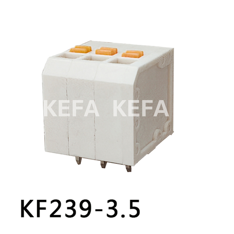 KF239-3.5/3.81 Spring type terminal block