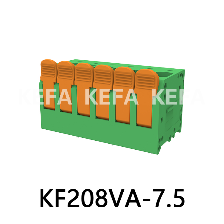 KF208VA-7.5/7.62  Spring type terminal block