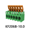 KF206B-10.0 Spring type terminal block
