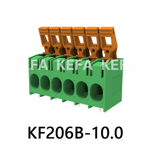 KF206B-10.0 Spring type terminal block
