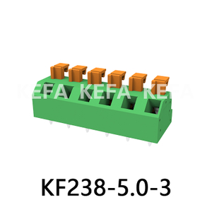 KF238-5.0-3 Spring type terminal block