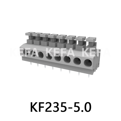 KF235-5.0 Spring type terminal block