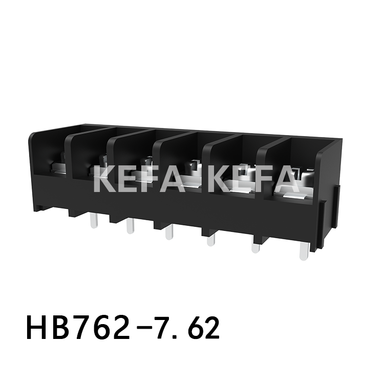 HB762-7.62 Barrier terminal block