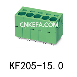 KF205-15.0  Spring type terminal block