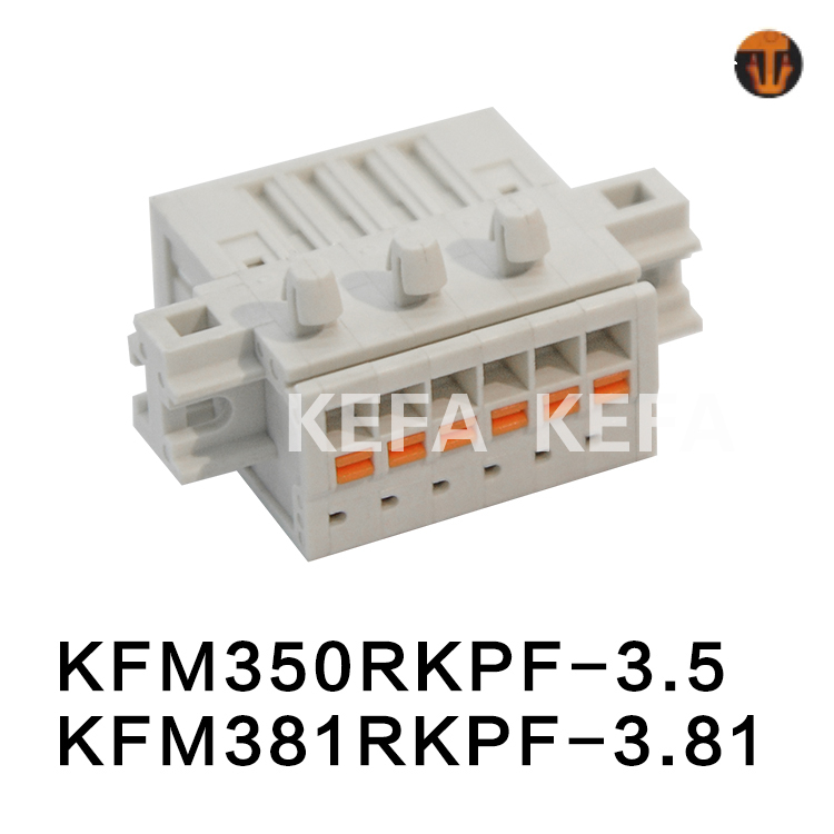 KFM350RKPF-3.5/ KFM381RKPF-3.81 Pluggable terminal block