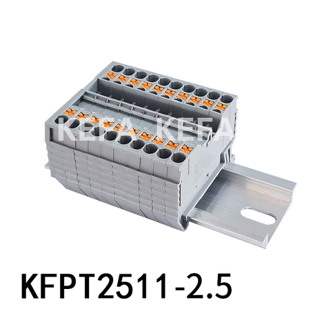 KFPT2511-2.5 Din rail terminal block