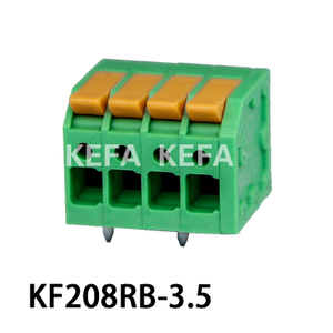 KF208RB-3.5/3.81  Spring type terminal block