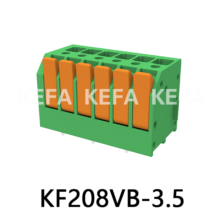 KF208VB-3.5/3.81  Spring type terminal block