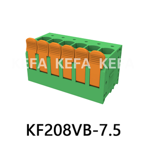 KF208VB-7.5/7.62  Spring type terminal block