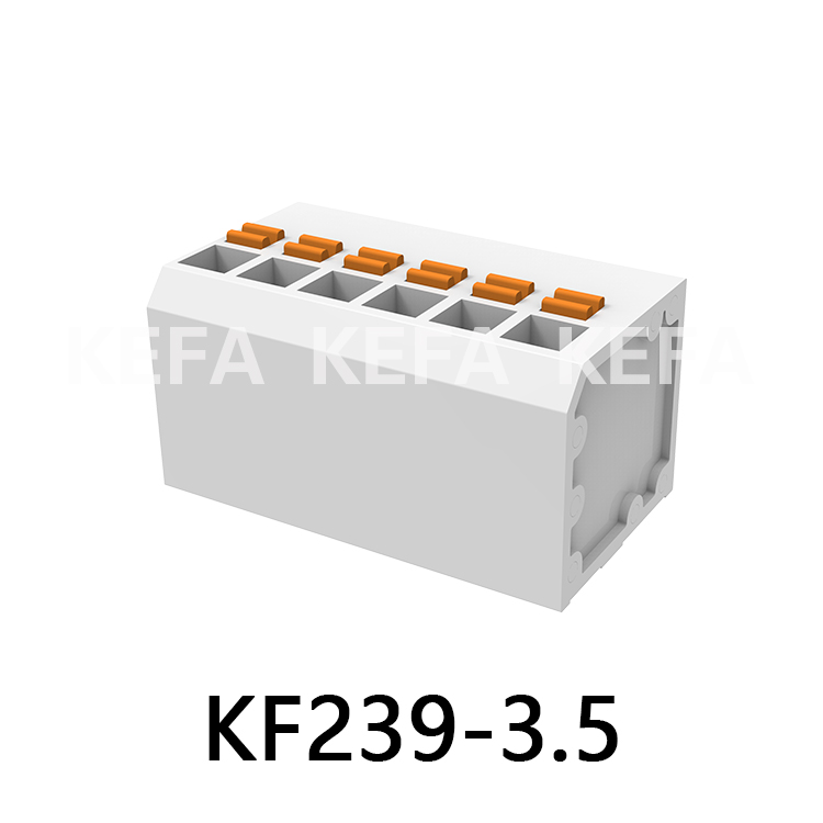 KF239-3.5/3.81 Spring type terminal block