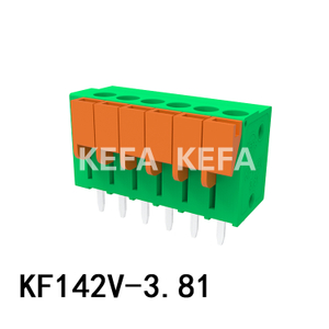 KF142V-3.81 Spring type terminal block