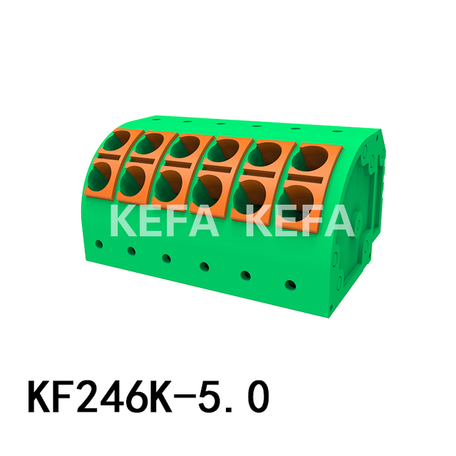 KF246K-5.0 Spring type terminal block