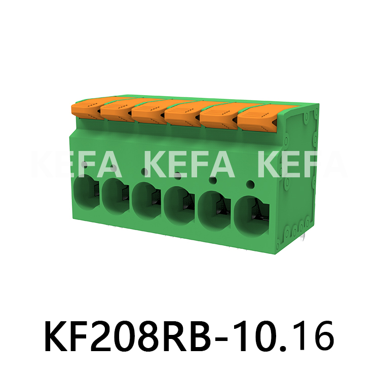 KF208RB-10.0/10.16 Spring type terminal block
