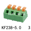 KF238-5.0-3 Spring type terminal block