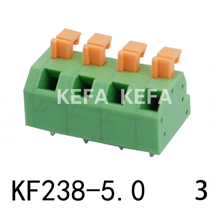 KF238-5.0-3 Spring type terminal block