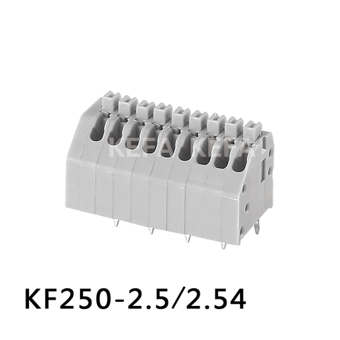KF250-2.5/2.54 Spring type terminal block