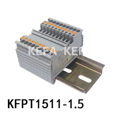 KFPT1511-1.5 Din rail terminal block