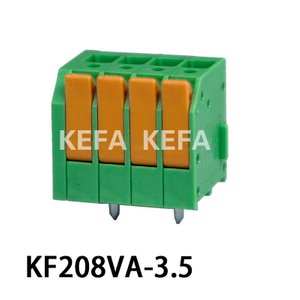 KF208VA-3.5/3.81  Spring type terminal block