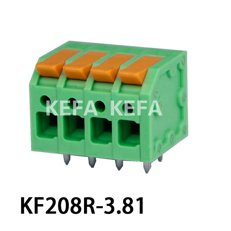 KF208R-3.5/3.81  Spring type terminal block